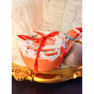 Ceramic Gingerbread Man Christmas Measuring Cups Set NWT